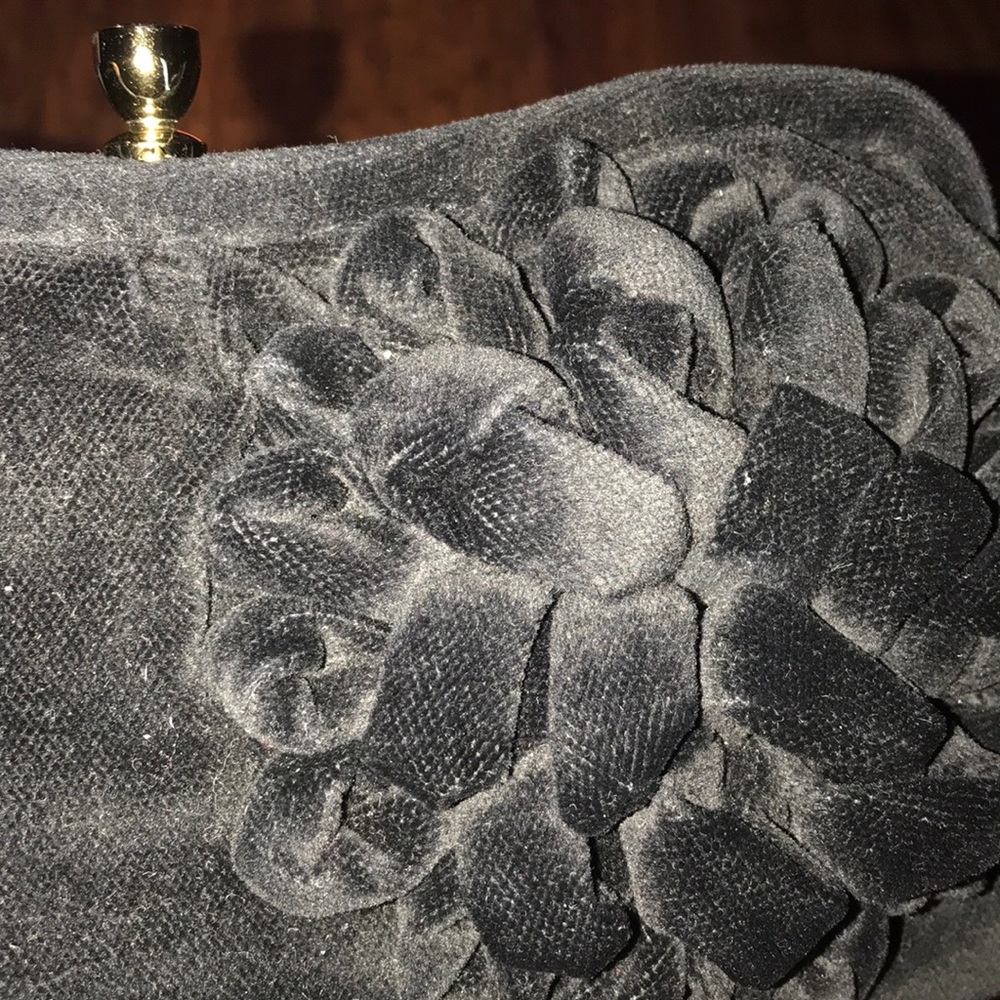 Banana Republic Evening Velvet Clutch